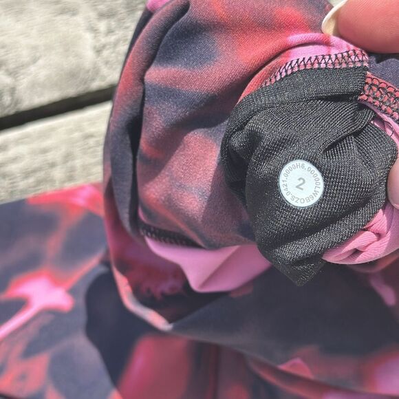 Lululemon Align‎ High-Rise Crop 23" size 2 NWT Intensity Pink Blossom leggings - Picture 5 of 5